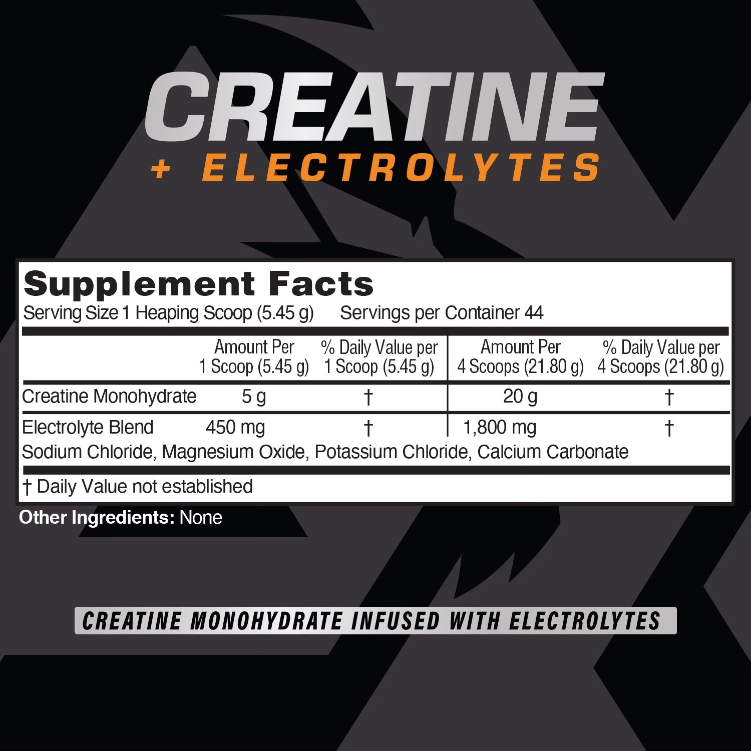 Creatine + Electrolytes – AX Nutrition