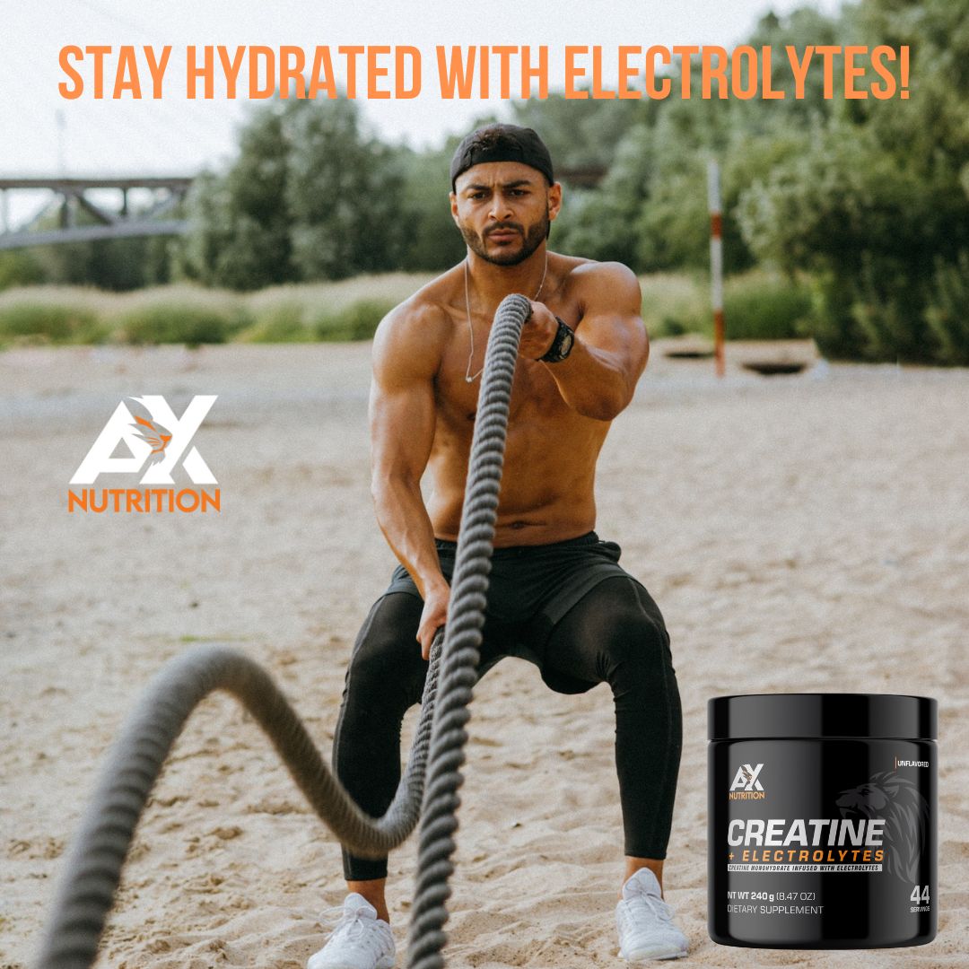 Creatine + Electrolytes – AX Nutrition